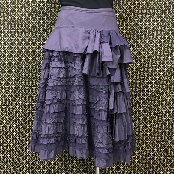 2005 Anthro “Regent Street Skirt” by Lithe - Picture 2 of 8